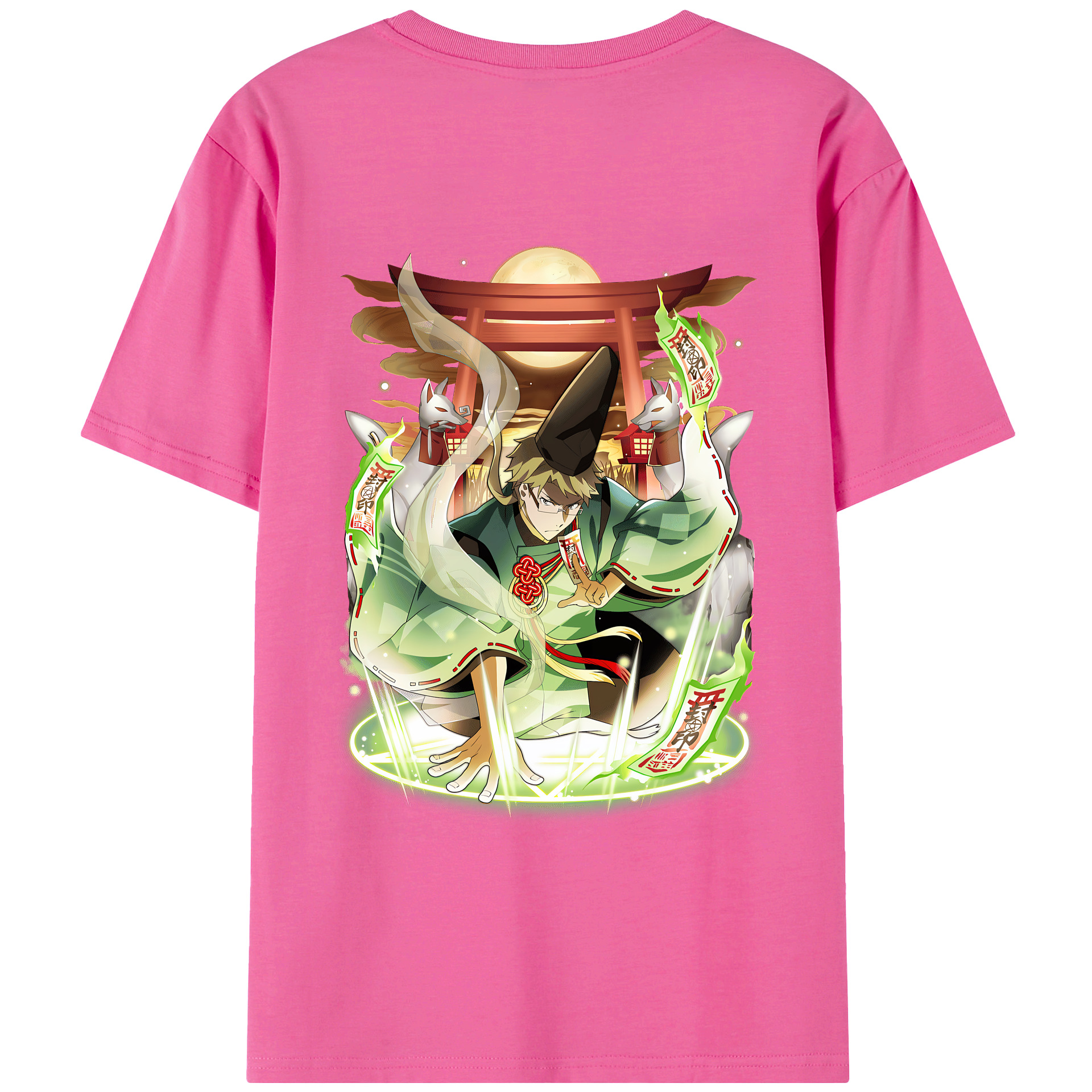（画像用） 文豪ストレイドッグス Bungo Stray Dogs レディース半袖Tシャツ(バックプリント)